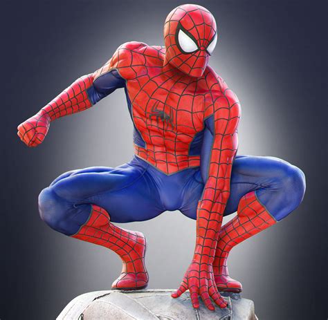 poses spiderman|spider man sitting pose.